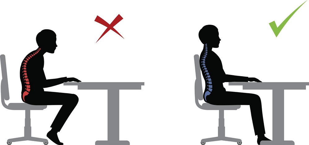 desk posture back pain